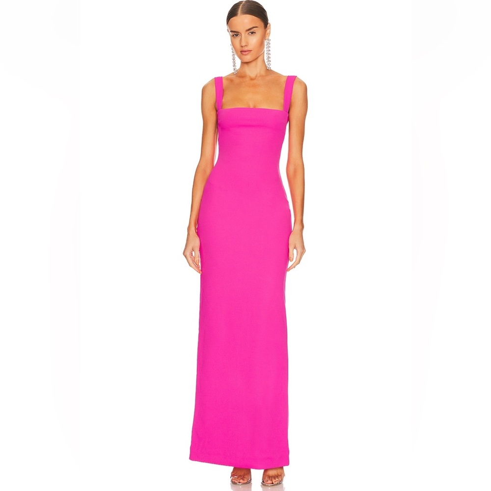 Solace London Pink Maxi Dress